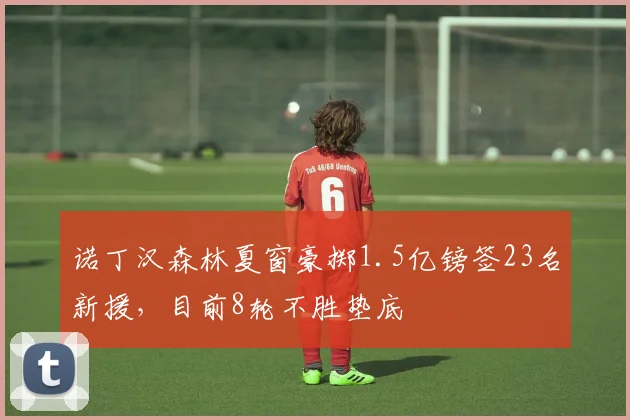 诺丁汉森林夏窗豪掷1.5亿镑签23名新援，目前8轮不胜垫底
