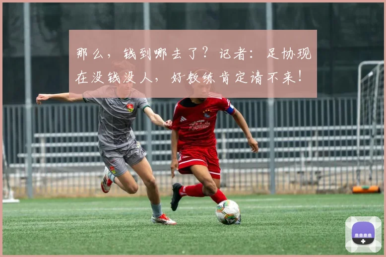 那么，钱到哪去了？记者：足协现在没钱没人，好教练肯定请不来！